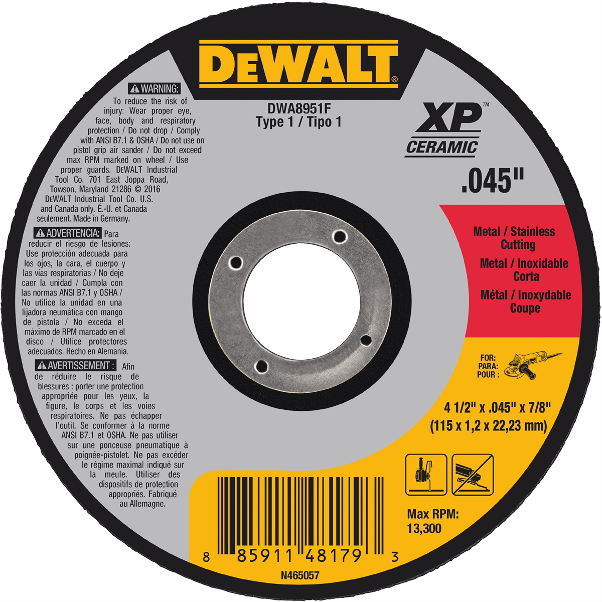 Milwaukee Tool Flap Discs & Wire Wheels