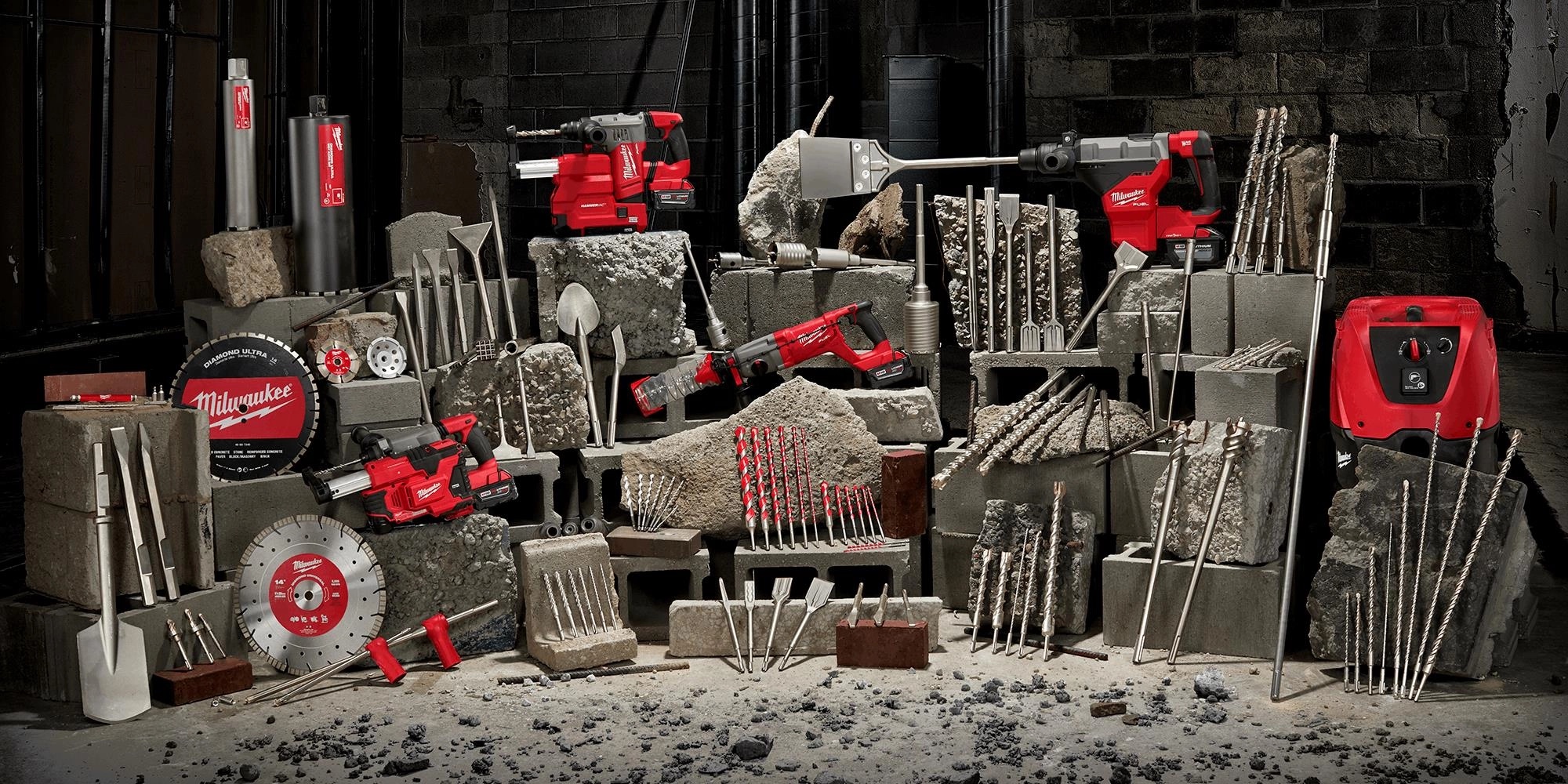 Vacuum Drill Bits and Dust Management