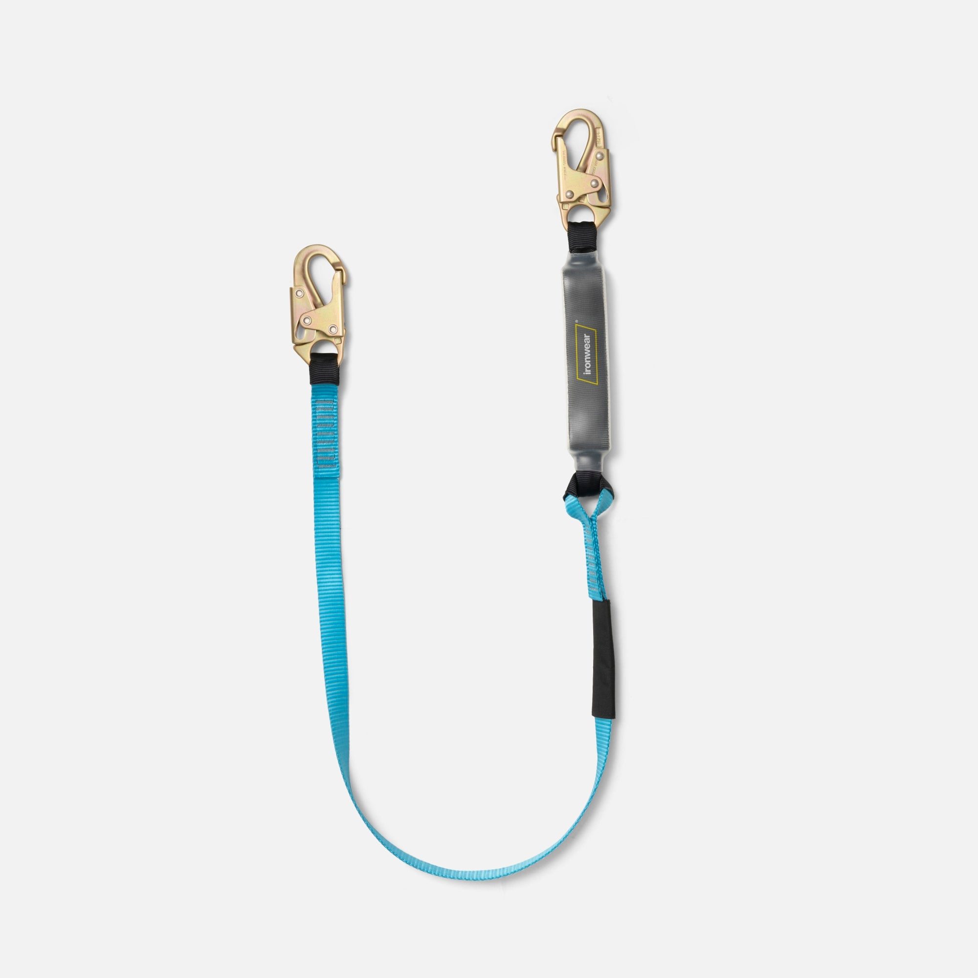 single-leg-external-shock-absorbing-lanyard-w-snap-hooks-2342-ironwear