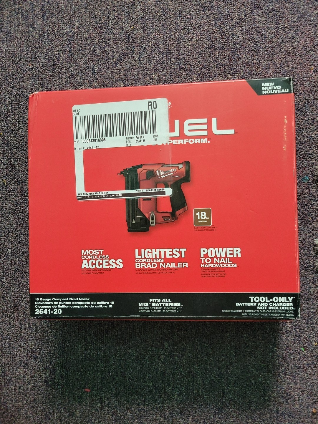 milwaukee-2541-20-m12-fuel-12v-18-gauge-compact-brad-nailer-bare-tool-2541-20-milwaukee