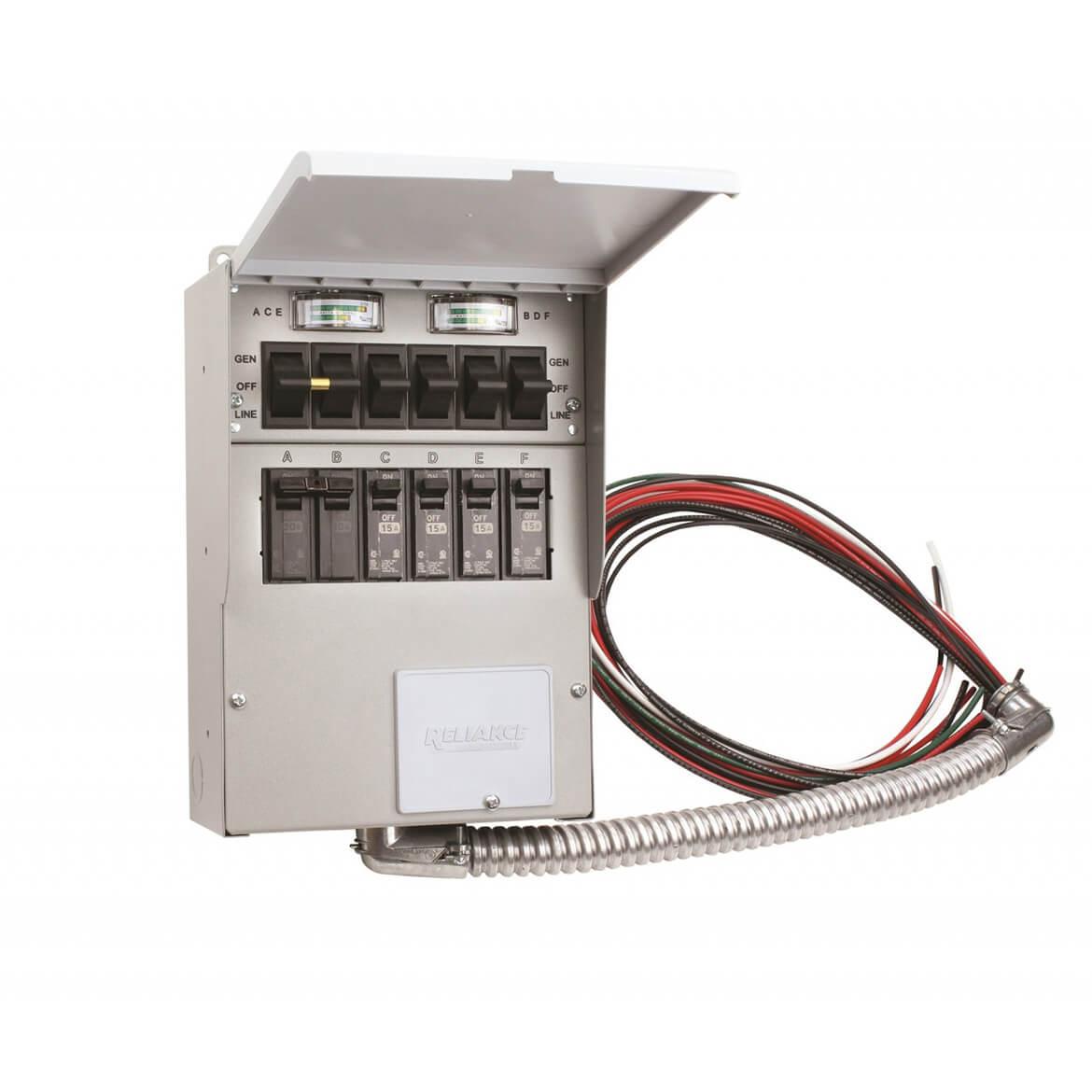306creliance-306c-120240volt-30amp-6circuit-protran-indoor-transfer-switch