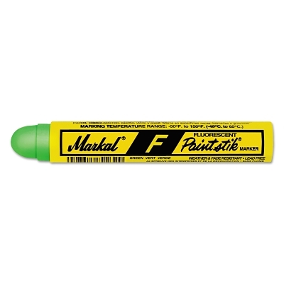 f-fluorescent-green-paintstik-marker:-real-paint-stick-form-ultra-high-visibility-colors-marks-through-oil-and-water-ideal-for-layout-spection-and-color-coding-color:-fluorescent-green-diameter:-1116-temp-range:-500-temp-f-mi
