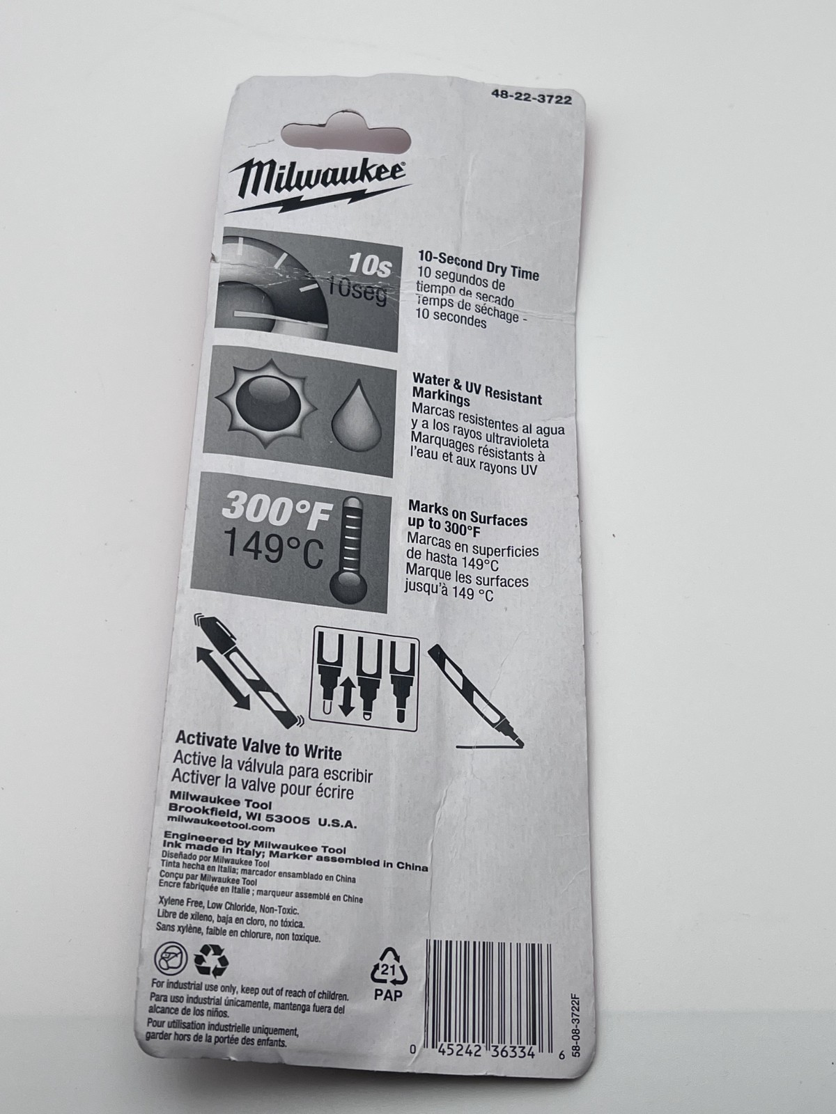 milwaukee-48-22-3722-inkzall-yellow-liquid-paint-marker-acrylic-nibxylene-free-48223722-milwaukee