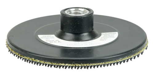 4-1/2" Back-up Pad for Hook & Loop Surface Conditioning Disc, 5/8"-11 UNC Nut