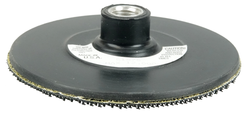 5" Back-up Pad for Hook & Loop Surface Conditioning Disc, 5/8"-11 UNC Nut