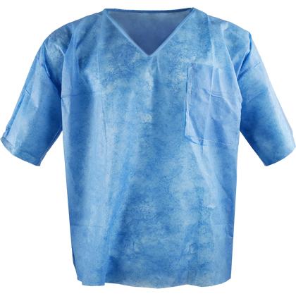 multilayer-polypropylene-disposable-v-neck-scrub-top