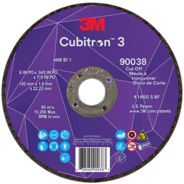 63806090038abrasive-cutoff-wheel-abrasive-material-ceramic-grit-60-connector-size-78-in-overall-diameter-6-in-overall-thickness-0045-in-compatible-tool-type-angle-grinder-cutoff-tool-primary-material-applicationn-stainless-st