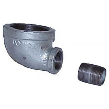 08015justrite-cast-iron-el-fitting-for-mounting-brass-vertical-vent-or-nonmetallic-vertical-vent-end-drum-opening-petroleum-based-applications-four-or-more-gpm-flow-through-a-standard-34-in-faucetfeatures-cast-iron-el-fitting