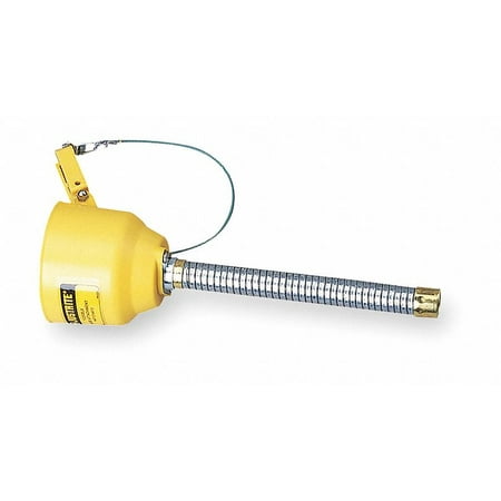 14411funnel-material-polyethylene-length-13-12-in-spout-outside-dia-1-in-yellow-for-use-with-type-i-safety-cans