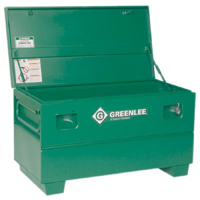 2448protect-your-tools-and-more-when-you-store-them-in-the-greenlee-24inch-x-48inch-locking-chest-box-designed-from-cold-rolled-steel-this-locking-storage-box-is-durable-and-tough-the-green-powder-coated-finish-on-the-exterio