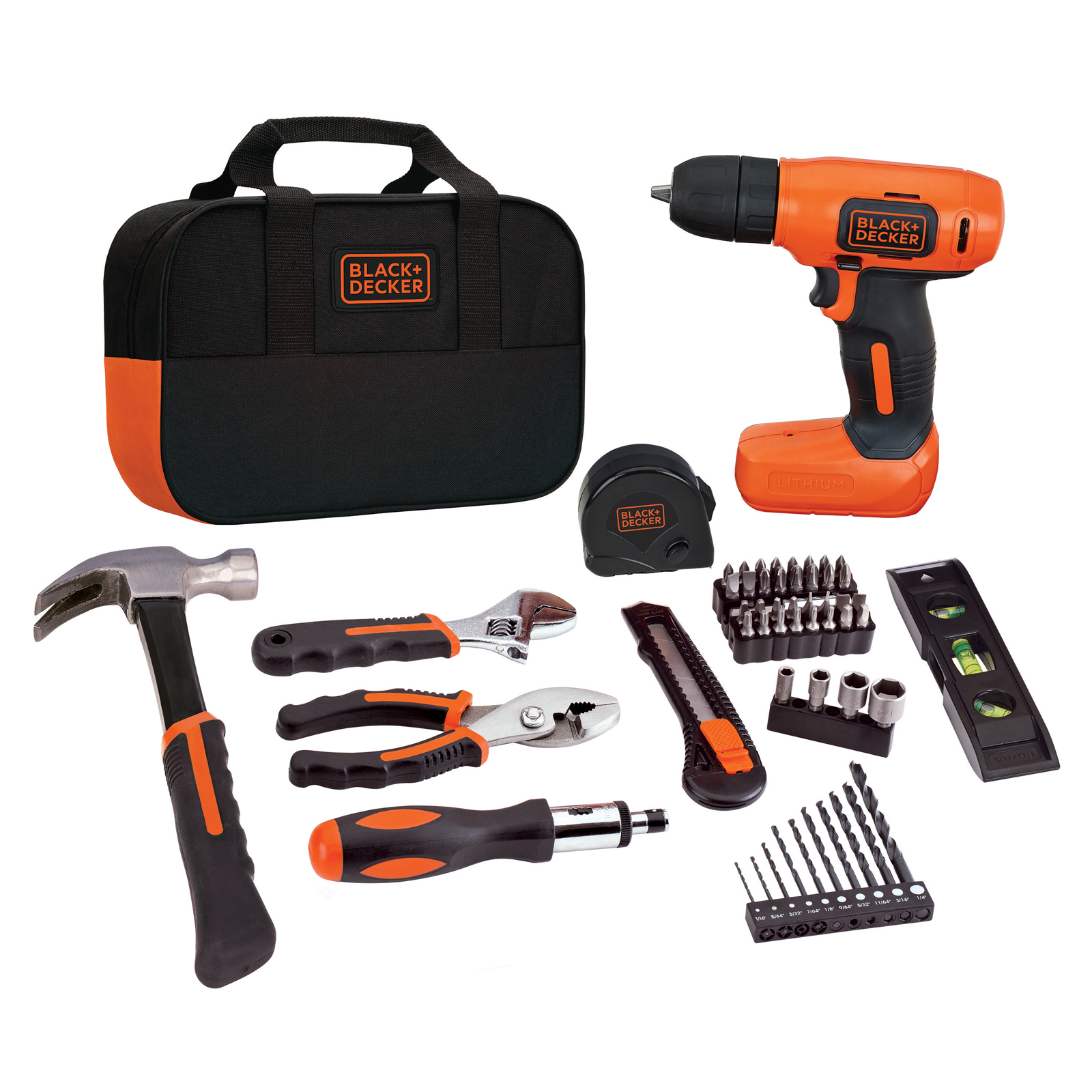 bdcd8pkget-the-job-done-with-the-blackdecker-drill-kit-bdcd8pk-equipped-with-an-integrated-battery-it-s-suitable-for-different-tasks-and-projects-this-drill-project-kit-comes-with-everything-needed-for-most-common-diy-project