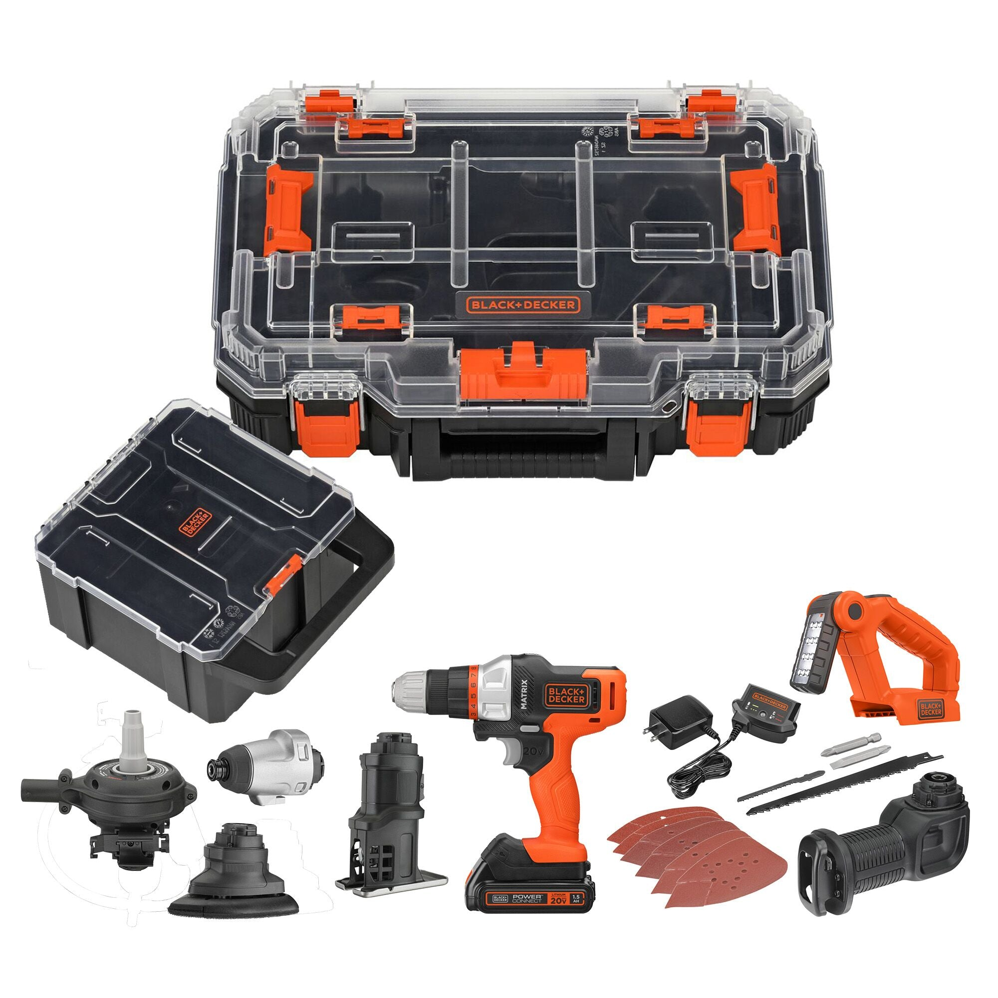 20v-max-powerconnect-matrix-cordless-drill-with-7-attachments-and-storage-case-battery-and-charger-included-bdcdmt1207kitc1-blackdecker