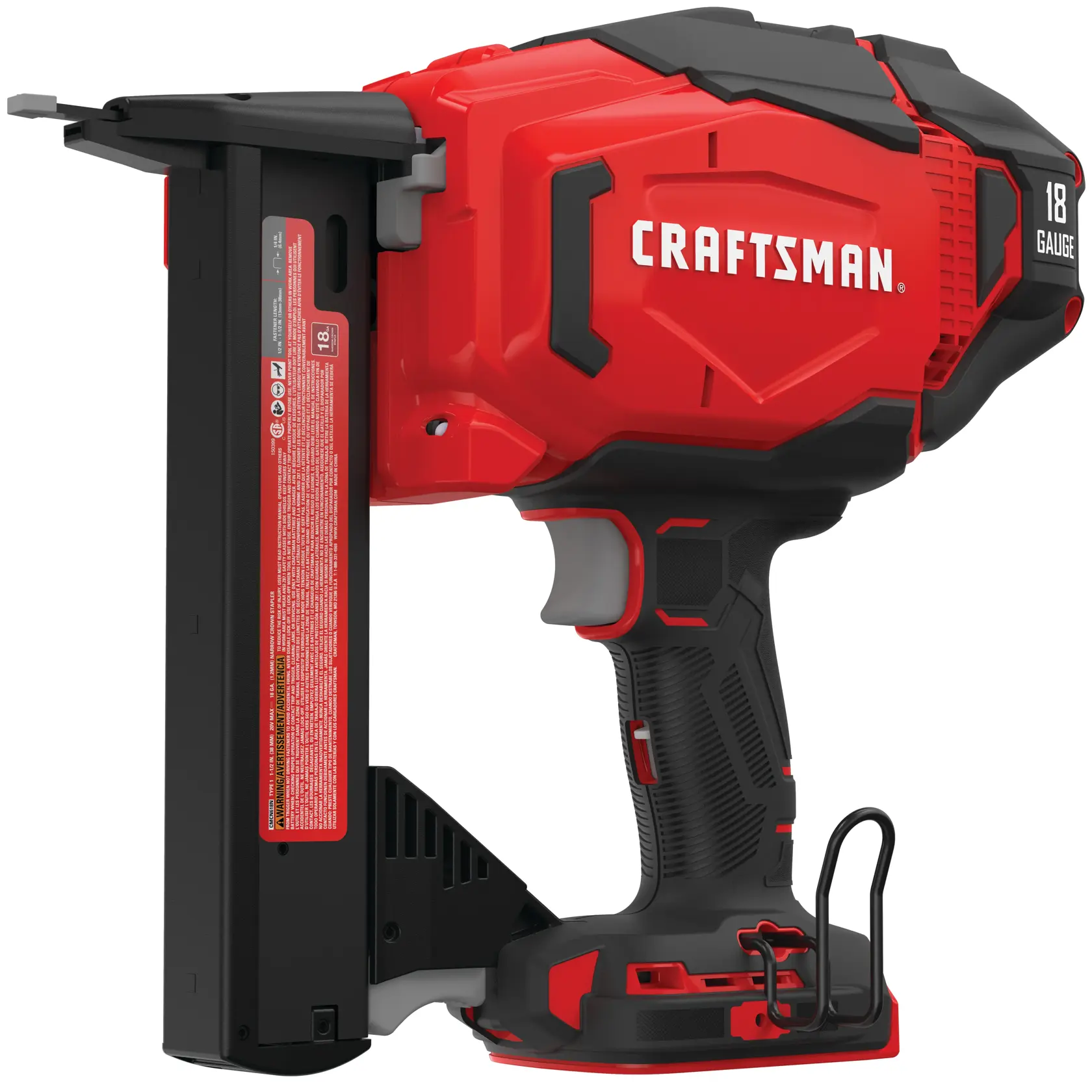 CRAFTSMAN V20* Cordless 18 Guage Narrow Crown Stapler (Tool Only)
