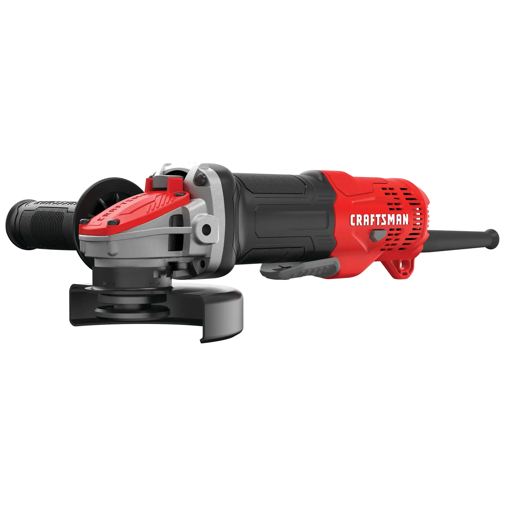 CRAFTSMAN Corded 4.5-Inch Electric Paddle Switch Small Angle Grinder (7.5 Amp)