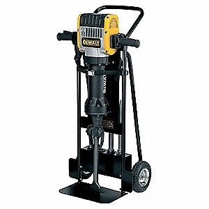 DEWALT 68 LB BREAKER HAMMER with WHEEL CART