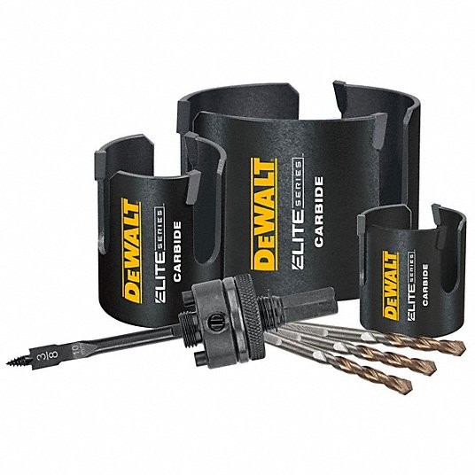 DEWALT 7Pc Mm Carbide Holesaw Set