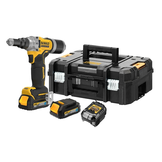 18v-xr-brushless-63mm-rivet-tool-2-x-powerstack-17ah-dcf414e2gt-qw-dewalt