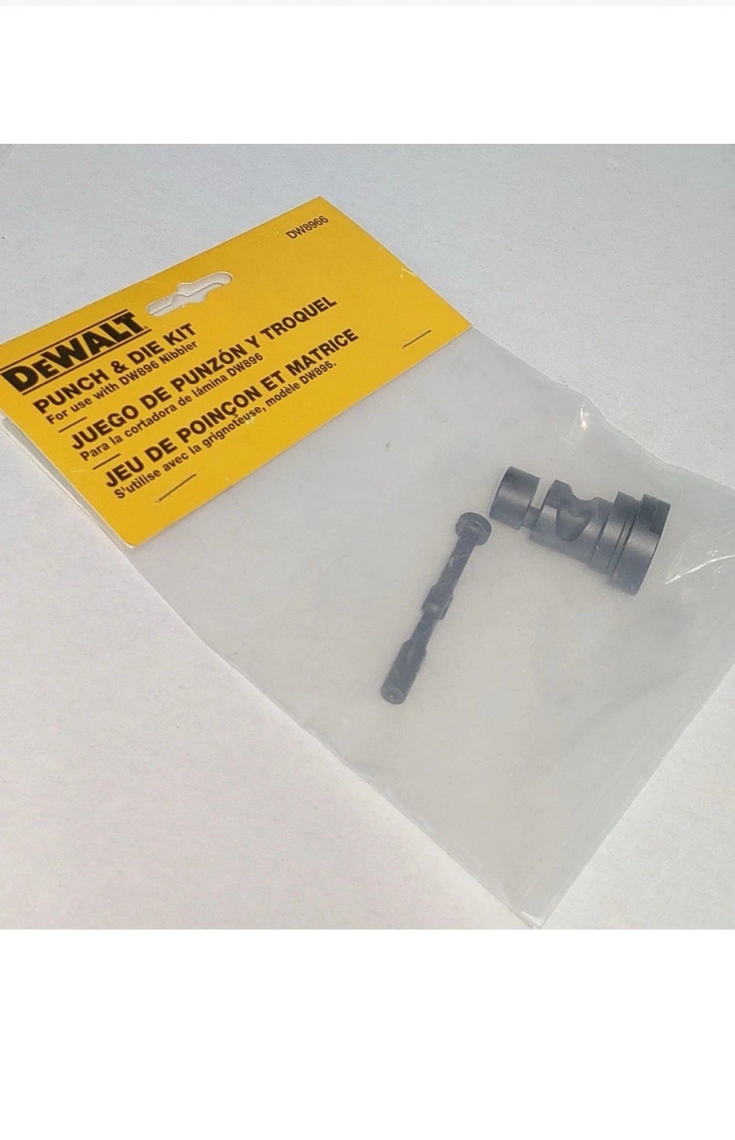 DeWalt PUNCH DIE SET