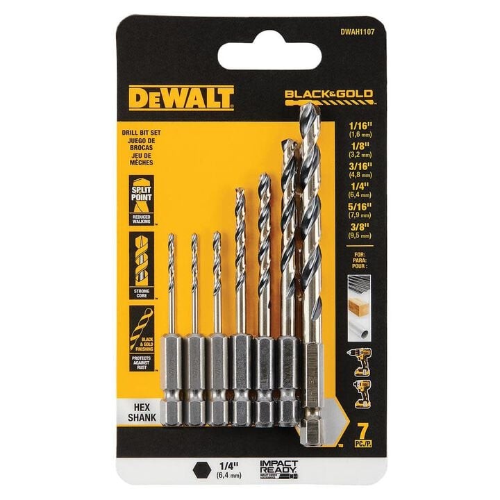 DEWALT Dw 7Pc Bg Hex Shank