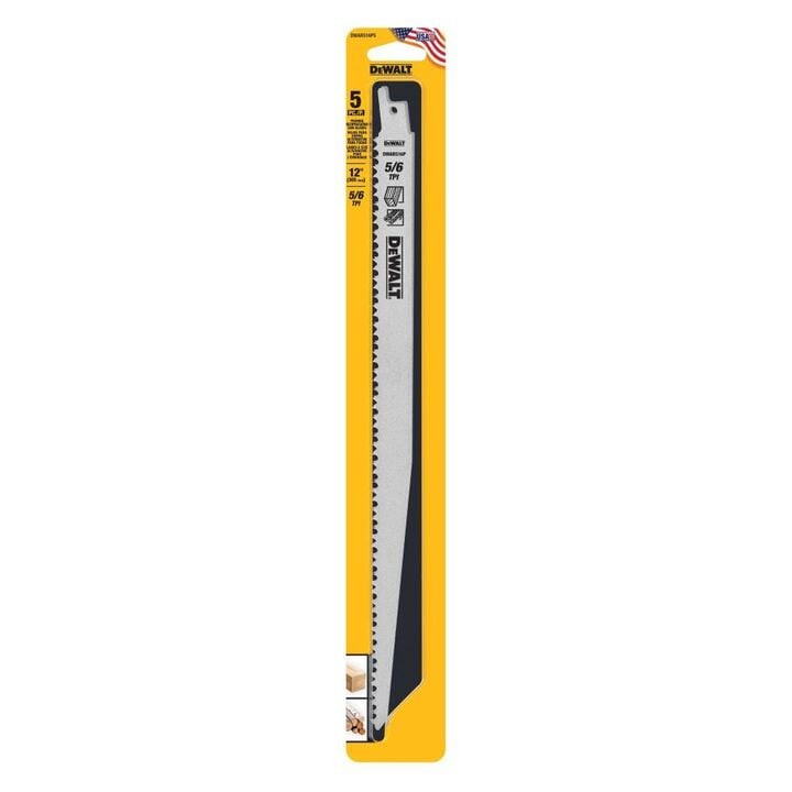 DEWALT Pruning Bi-Metal Reciprocating Saw Blades