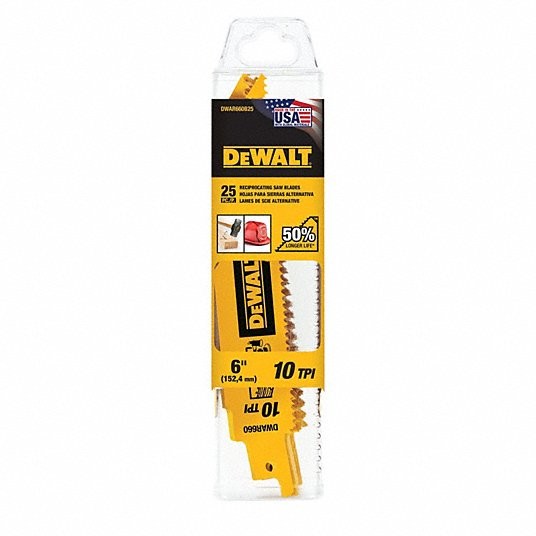 DEWALT DEMOLITION BIMETAL RECIPROCATING SAW BLADES