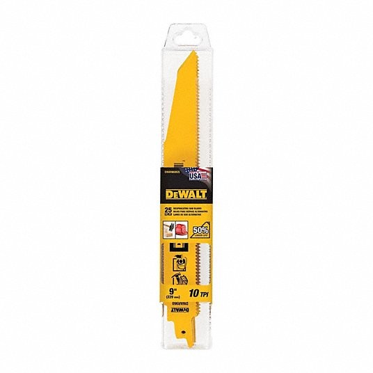 DEWALT DEMOLITION BIMETAL RECIPROCATING SAW BLADES