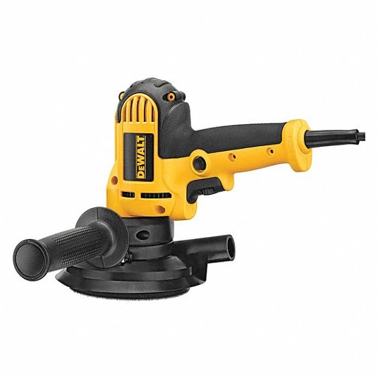 DeWalt Rotary Sander, Variable Speed, Dust Shroud, 5-in.