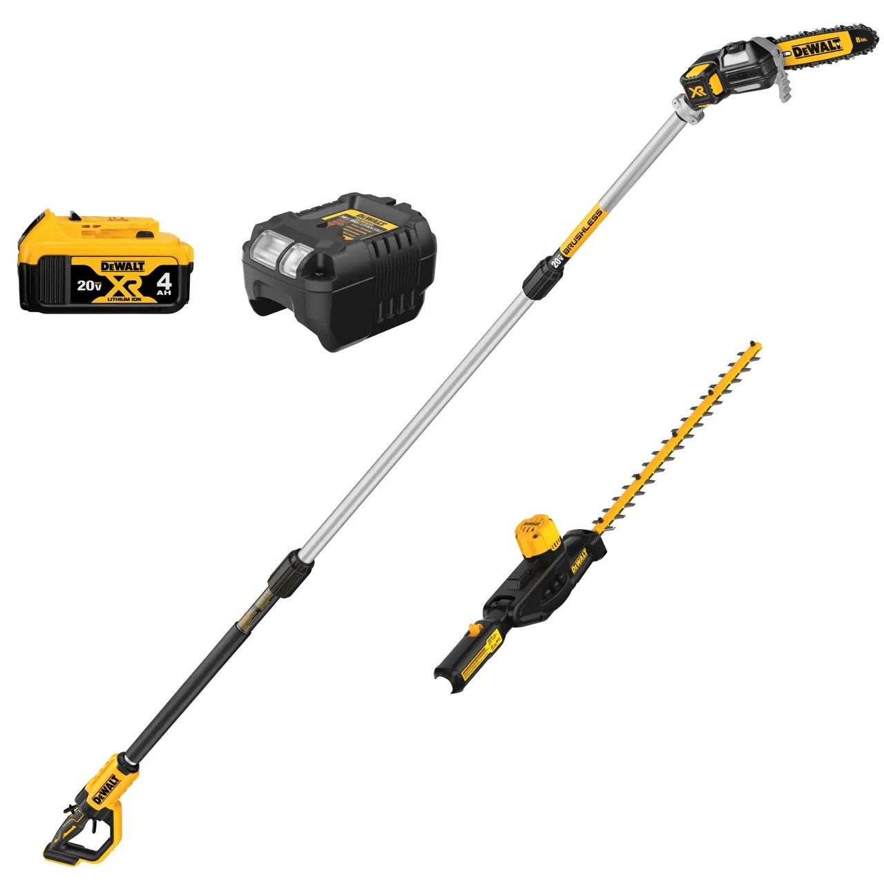 DeWalt B&D POLE HEDGE TRIMMER 20V CORDLESS LITHIUM