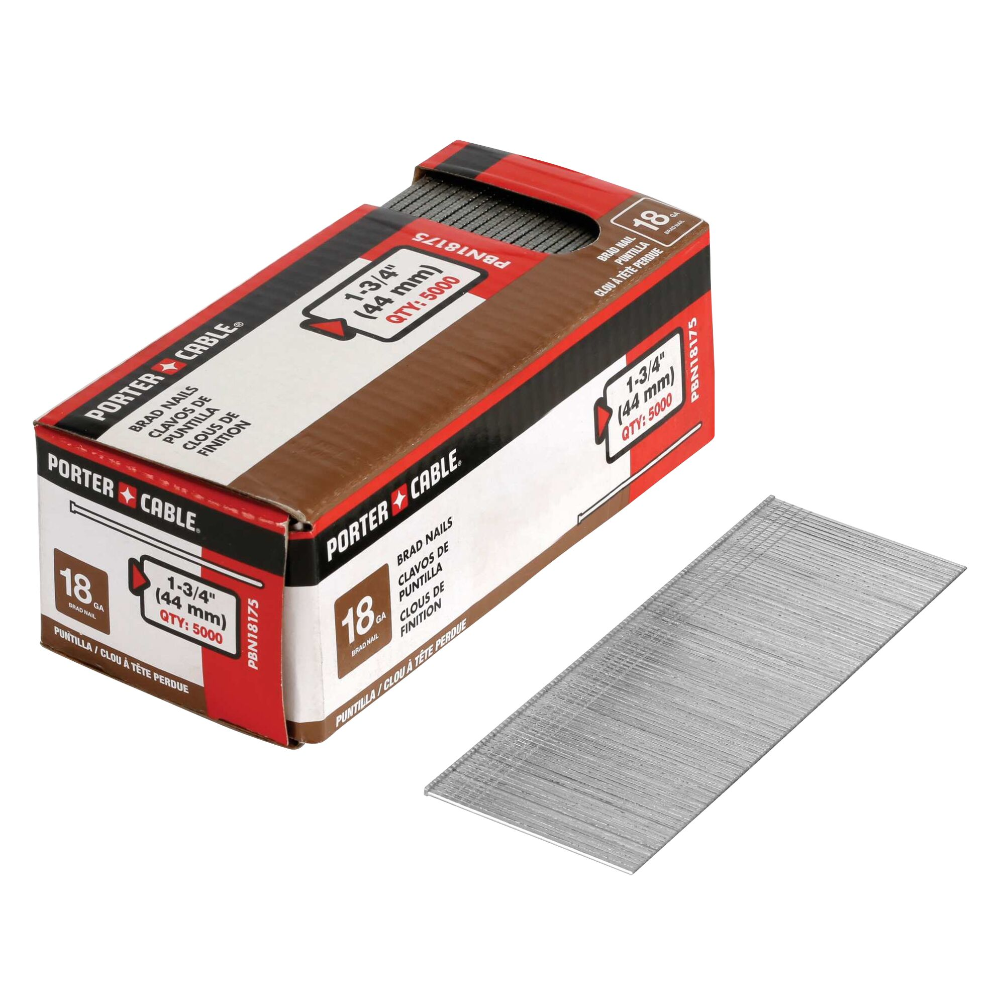 18 Ga. 1-3/4 in. Brad Nails (5,000 Count)