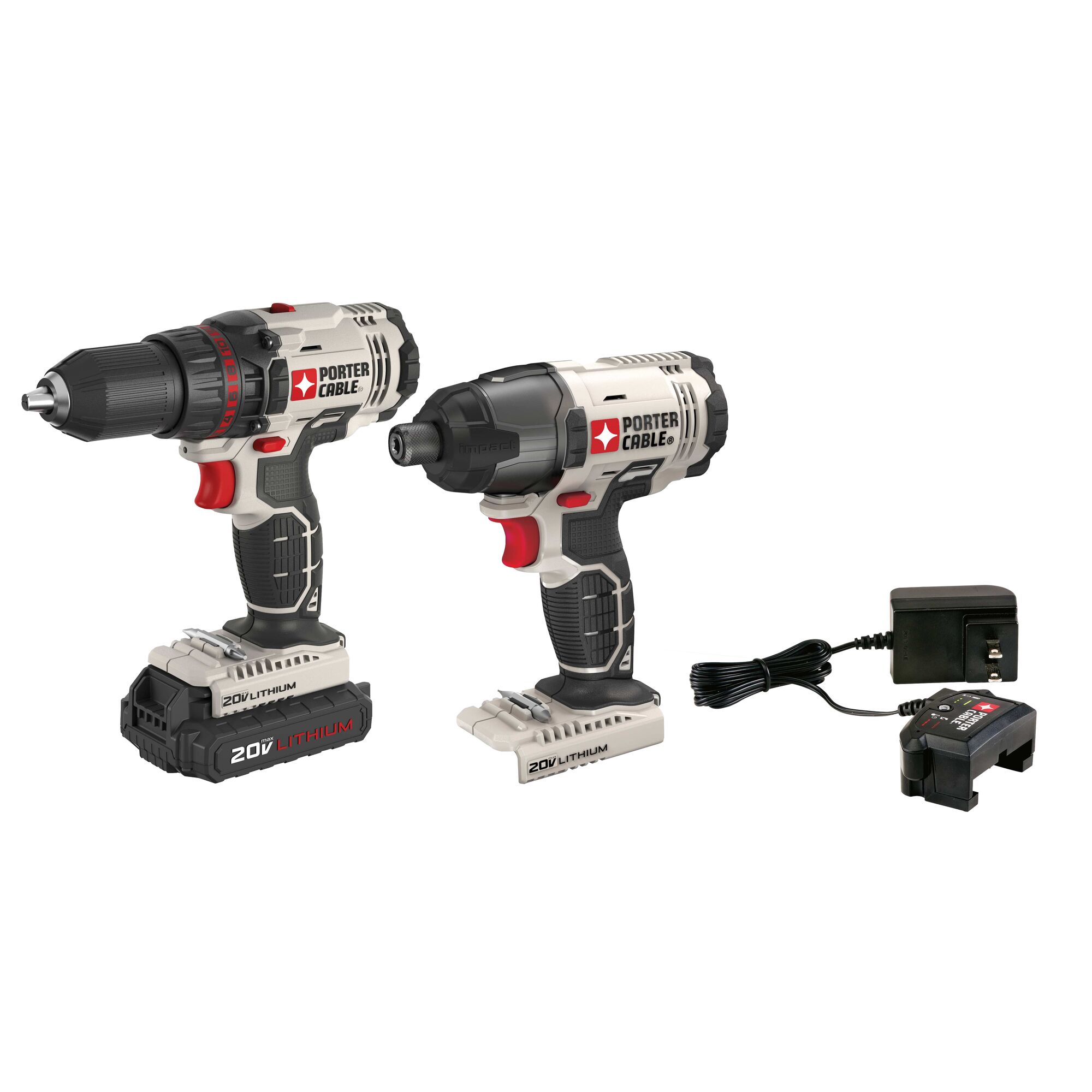 20V MAX* 2-Tool Cordless Drill/Driver and Impact Driver Combo Kit