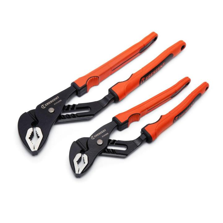 2-piece-grip-zone-v-jaw-tongue-and-groove-plier-set-with-dual-material-rawhide-handle-rt400sgset2r-05-crescent