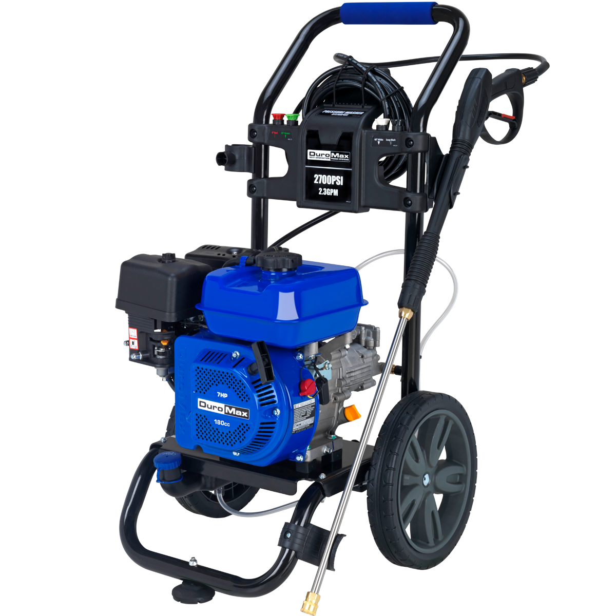 DuroMax
2,700-PSI 2.3-GPM 180cc Gas Engine Pressure Washer
