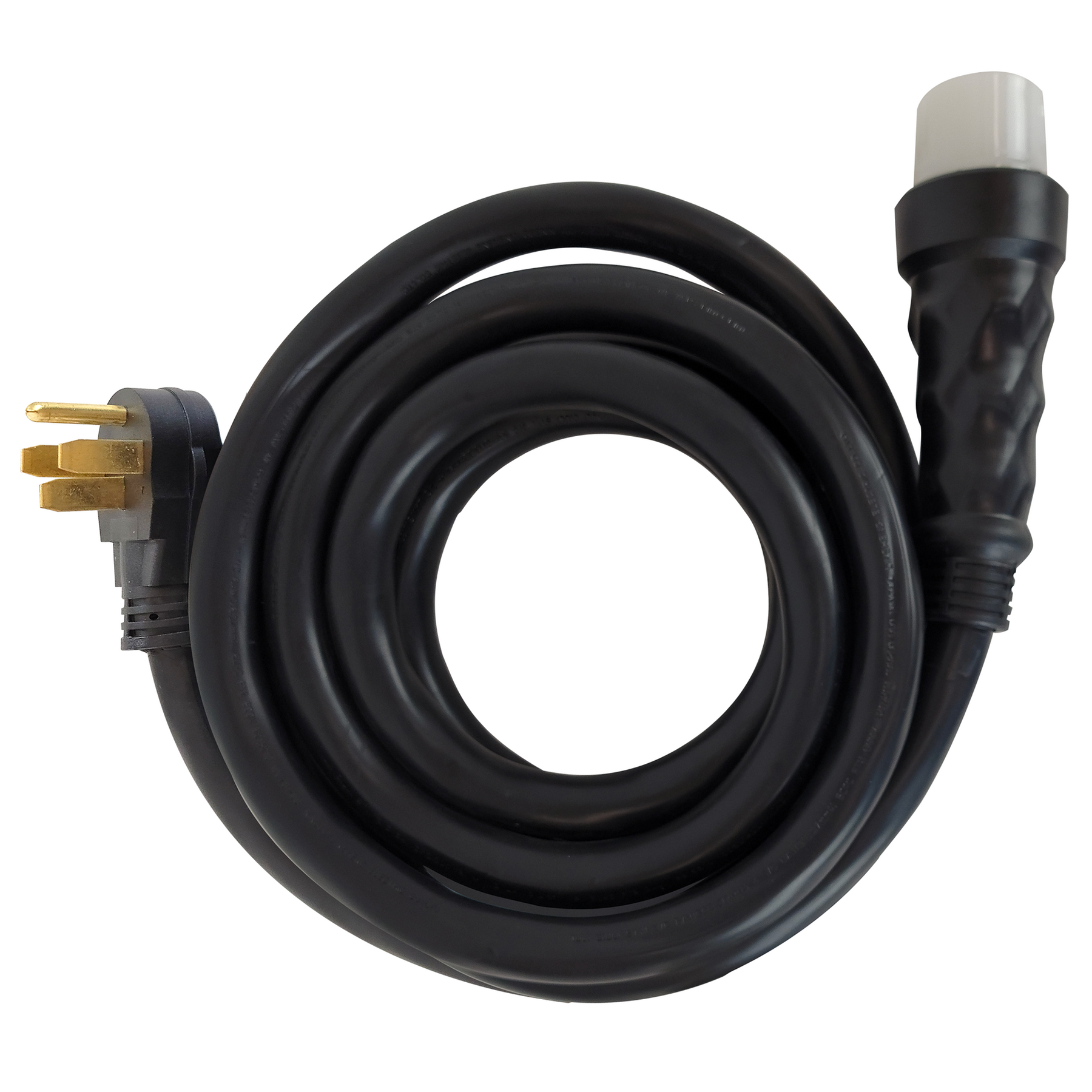 DuroMax 50-Amp 15-Foot 6-Gauge 14-50 CS6364 Heavy Duty Generator Power Cord for Home Power Backup