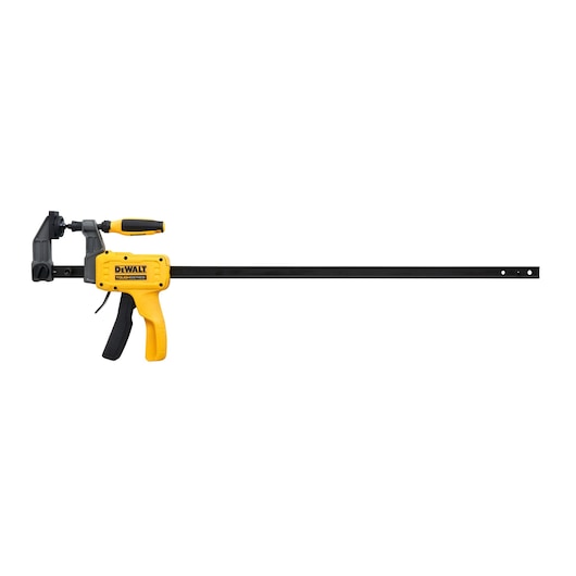 dwht83601the-dewalt-tough-series-24-hybrid-bar-clamp-provides-the-ability-to-achieve-300lbs-of-clamping-force-with-the-trigger-handle-and-825lbs-of-clamping-force-with-screw-handle-rapid-switch-between-clamp-and-spreader-comb