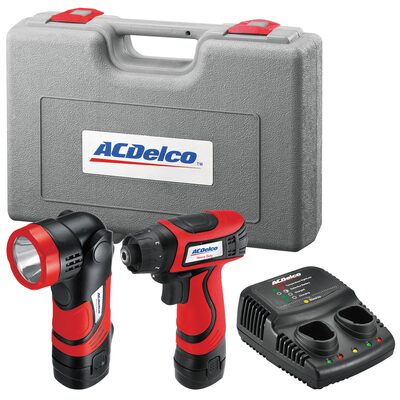 ACDelco Li-ion 8V 2-in-1 Driver / Light Combo Kit w/VSR