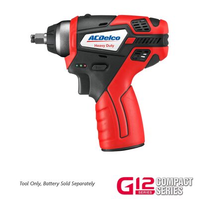 ACDelco ACDelco G12 Series 12V Cordless Li-ion 3/8" 90 ft-lbs. Impact Wrench - Bare Tool Only