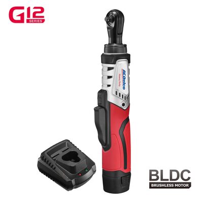 ACDelco ACDelco ARW1210-2P G12 Series 12V Cordless Li-ion �"? 45 ft-lbs. Brushless Ratchet Wrench Tool Kit