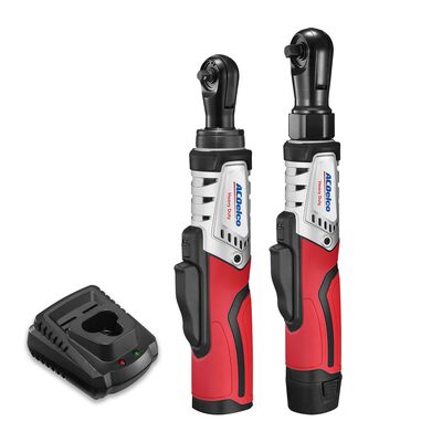 ACDelco ACDelco ARW12103-K8 G12 Series 12V Li-ion Cordless �" & 3/8" Brushless Rachet Wrench Combo Tool Kit