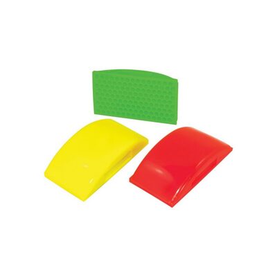 AES Industries 923-CD Sanding Block with Carded, 5 in L x 2-5/8 in W, Vinyl