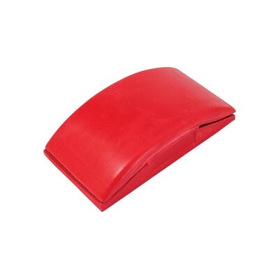 AES Industries 923-R Sanding Block, 5 in L x 2-5/8 in W, Rubber