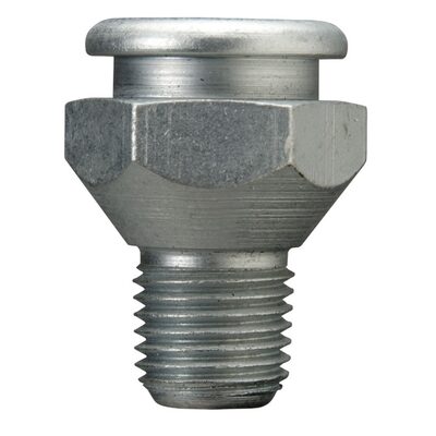 Alemite Giant Button Head Fitting, 1-1/4" OAL