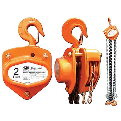 American Power Pull 2 TON CHAIN BLOCK / HOIST