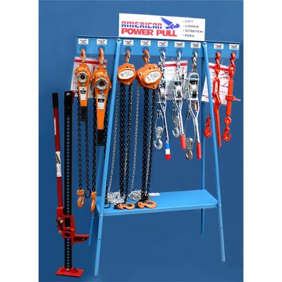 American Power Pull Chain Puller Display