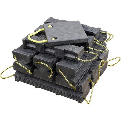 AME FR Industrial Cribbing Set with Jack Plate