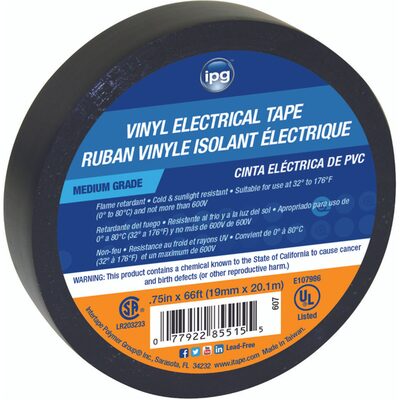 Intertape Polymer Group CONSMR ELEC 7 Mil PVC Film with Rubber Adhesive *
