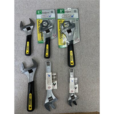 IREGA IREGA 6 PC BUNDLE - 1 EACH OF ADJUSTABLE WRENCHES
