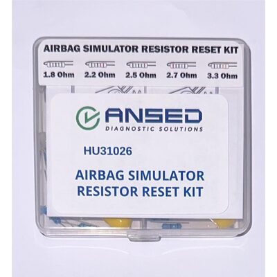 Ansed Diagnostic Solutions Airbag Simulator Resistor Reset Kit