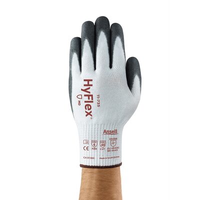 Ansell GLOVE HYFLEX 11-735 CUT RESIST SZ 8 12PK