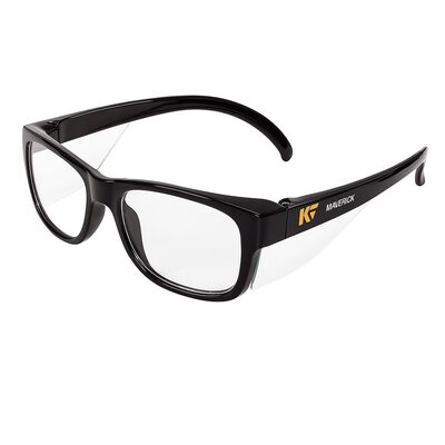 Ansell KleenGuard V30 Eyewear Maverick Black Clear AF