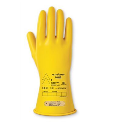 Ansell ACTIVARMR RIG CL00 11in Yellow SZ 9